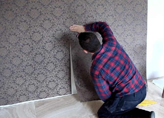 Как клеить виниловые обои